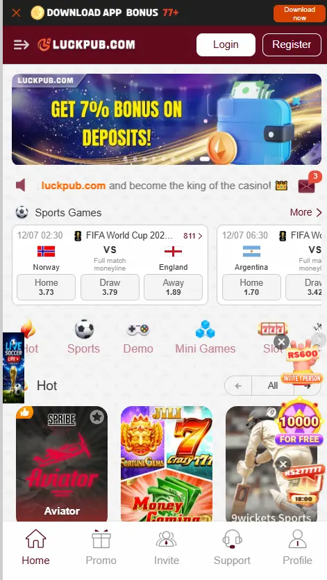 LUCKPUB Game