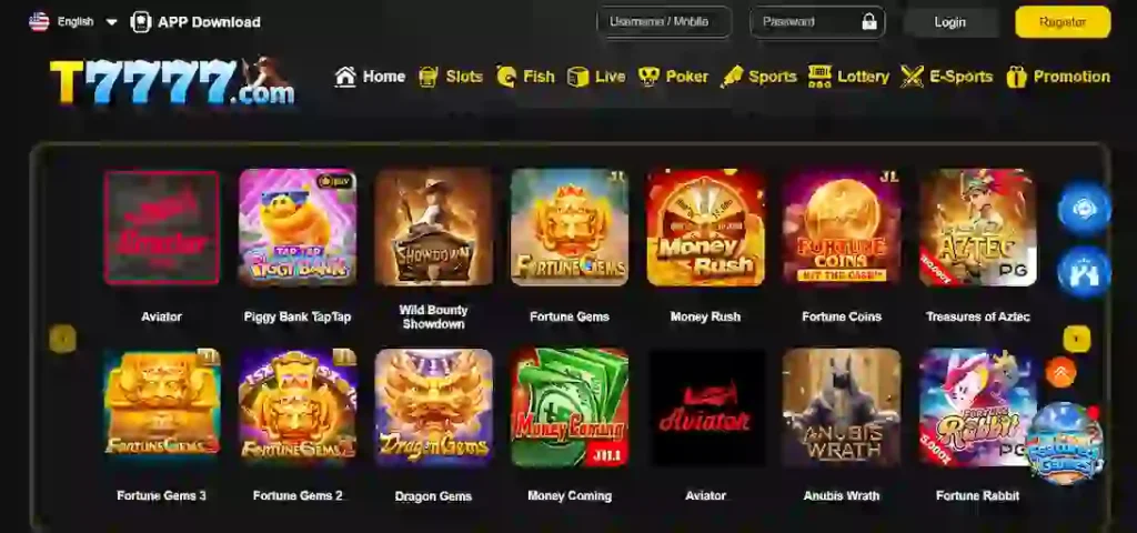 T7777 Game
