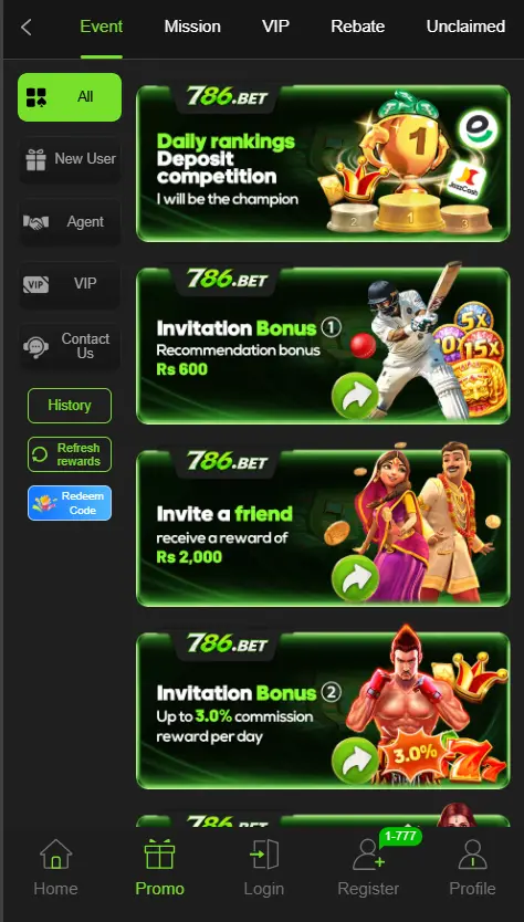 786 Bet Game